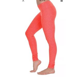 $88 90 DEGREE BY REFLEX LEGGINGS XS Heather Coral